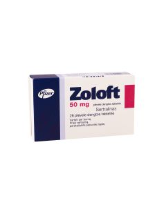 ZOLOFT - ზოლოფტი 50მგ 28ტაბლეტი