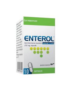 Enterol - ენტეროლი 250მგ 10 კაფსულა