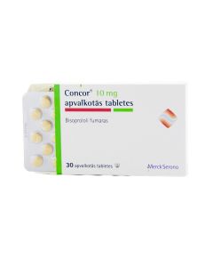 Concor - კონკორი 10მგ. 30 ტაბლეტი