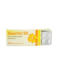 Asertin - ასერტინი 50 მგ. 30 ტაბლეტი