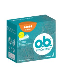 o.b. - ო.ბი. სუპერ პროკომფორტი 8 ცალი 4343