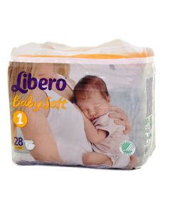 ლიბერო - ზომა Newborn (2-5კგ) - 28 ც