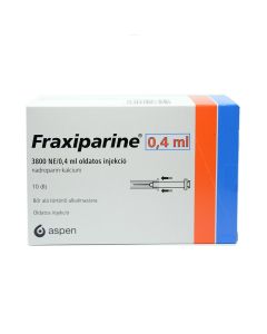 Fraxiparine - ფრაქსიპარინი(ჰეპარინი) 0.4მლ 10 ცალი