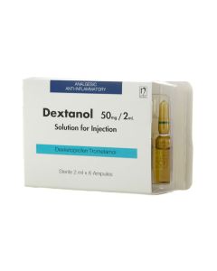 Dextanol - დექსტანოლი 50მგ/2მლ 6 ამპულა