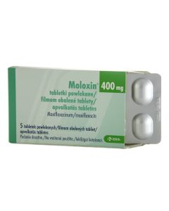 მოლოქსინი 400მგ  5 ტაბლეტი