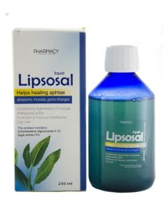 პირის ღრუს სავლები Lipsosal 250მლ ფლ.