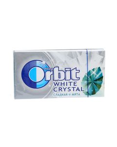 Orbit - ორბიტი საღეჭი რეზინი ნანო თეთრი კრისტალი 2908