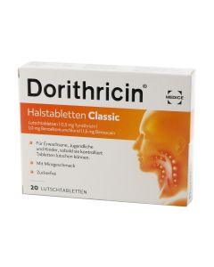 Doritricin - დორიტრიცინი 20 ტაბლეტი