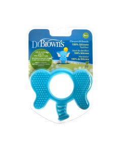 DrBrowns - დოქტორ ბრაუნი ღრძილების მასაჟორი ლურჯი სპილო 1281