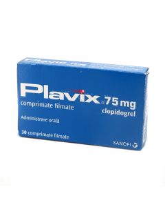 PLAVIX - პლავიქსი 75მგ 30 ტაბლეტი