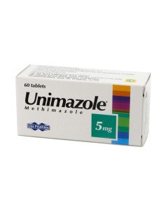 Unimazole - უნიმაზოლი 5მგ 60 ტაბლეტი