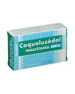 Paracetamol - პარაცეტამოლი 250მგ კოკლუსედალი 10 სუპოზიტორია