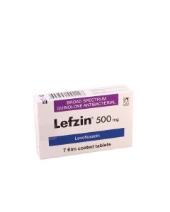 Lefzin - ლეფზინი 500მგ 7 ტაბლეტი