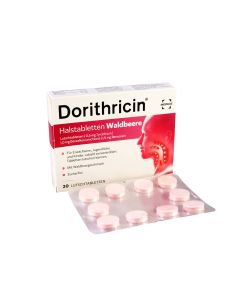 Doritricin - დორიტრიცინი ტყის კენკრა 20 ტაბლეტი