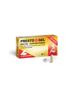 Presto gel - პრესტო გელი 12 სუპოზიტორია