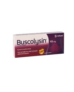 buscolysin - ბუსკოლიზინი 10მგ 20 ტაბლეტი 