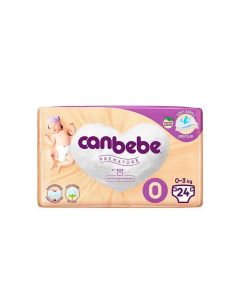 Canbebe - ქანბებე 0-3 კგ 24 ცალი 0471
