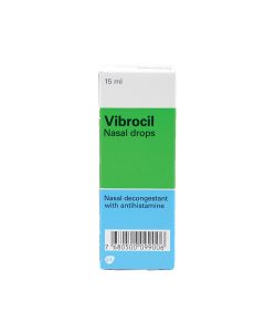 Vibrocil - ვიბროცილი ცხვირის წვეთები 15მლ