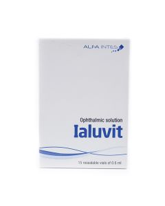 Ialuvit - იალუვიტი თვალის წვეთები 0.6მლ 15 ფლაკონი