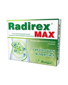 Radirex Max - რადირექსი მაქსი 10 კაფსულა