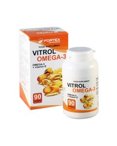 Vitrol Omega 3 - ვიტროლი ომეგა 3 90 კაფსულა