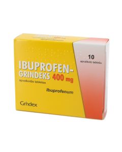 Ibuprofen - იბუპროფენი 400მგ 10 ტაბლეტი