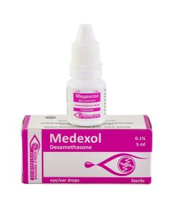 Medexol - მედექსოლი თვალის და ყურის წვეთები 0.1% 5მლ