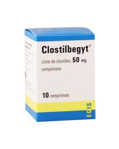 CLOSTILBEGIT - კლოსტილბეგიტი 50მგ.10 ტაბლეტი