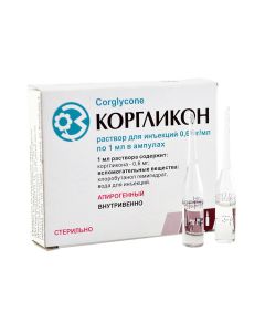 Corglycon- კორგლიკონი 0.06% 1მლ 10 ამპულა