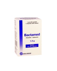 Bactamed - ბაქტამედი 1.5გ კუნთის ფლაკონი