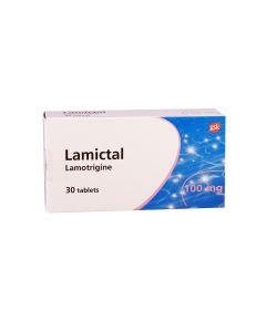 Lamictal - ლამიქტალი 100მგ 30 ტაბლეტი
