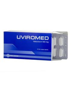 უვირომედი 500მგ 10 ტაბლეტი