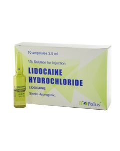 ლიდოკაინი  1% 3.5მლ 10 ამპულა
