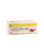 Aciclovir Denk - აცილოვირი დენკი 200მგ 25 ტაბლეტი