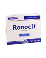 Ronocit - რონოციტი 1000მგ/4მლ. 5 ამპულა