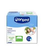 Canped - ქანპედი ზეწარი 60X90სმ 30 ცალიანი 0264