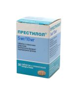 Prestilol - პრესტილოლი 5მგ/10მგ 30 ტაბლეტი 