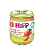 HIPP - ჰიპი ხილფაფა ბანანი, ატამი და ვაშლი 4283-02