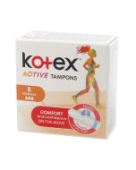 Kotex - კოტექსი ტამპონი აქტივი ნორმალი 8 ცალი 4517