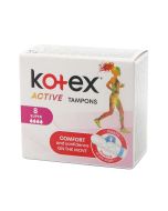 kotex - კოტექსი ტამპონი აქტივი სუპერი 8 ცალი 4524