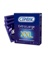 Contex - კონტექსი პრეზერვატივი XXL 3 ცალი