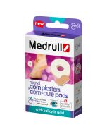 Medrull - მედრული ლეიკო Corn-Cure დისკი 8 ცალი + პლასტირი 9 ცალი