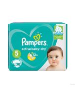 Pampers - პამპერსი Active Baby Dry 5 ზომა 38 ცალი 4304