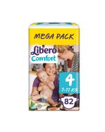 Libero - ლიბერო ბავშვის საფენი Comfort 7-11კგ 82 ცალი 3186