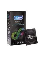 Durex - დურექსი პრეზერვატივი INFINITY 12 ცალი